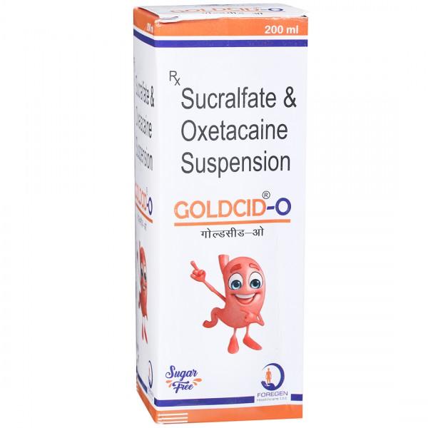 Goldcid O (Sugar Free) Suspension 200 ml