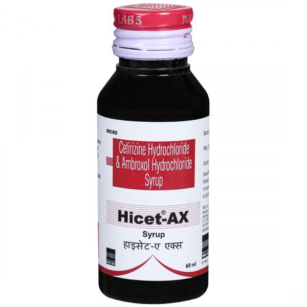 Hicet AX Syrup 60 ml