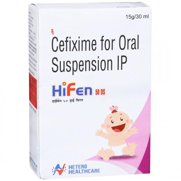 Hifen 50 DS Oral Suspension 15 g/30 ml
