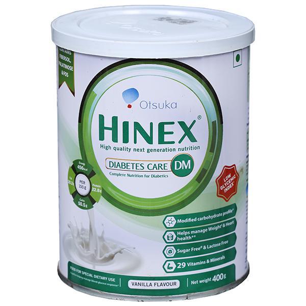 Hinex DM Vanilla Flavour Diabetes Care Powder 400 g