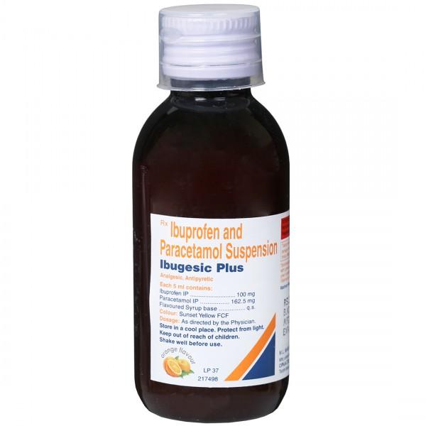Ibugesic Plus Orange Flavour Suspension 60 ml