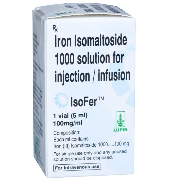 Isofer 100 mg/ml Injection 5 ml (Vial)