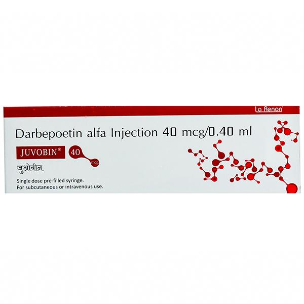 Juvobin 40 mcg Injection 0.4 ml (Pre-Filled Syringe)