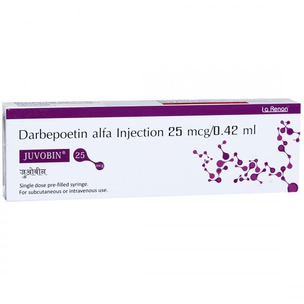Juvobin 25 mcg Injection 0.42 ml (Pre-Filled Syringe)
