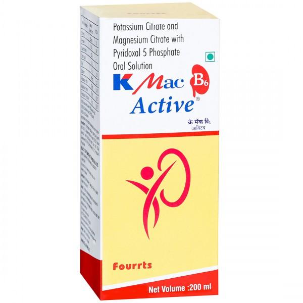 K Mac B6 Active Sugar Free Oral Solution 200 ml