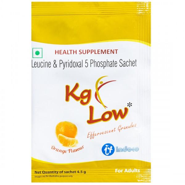 KG Low Orange Flavour Effervescent Granules 4.5 g