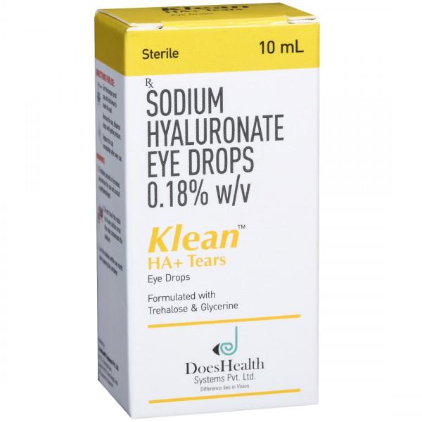 Klean HA Plus Tears Eye Drops 10 ml