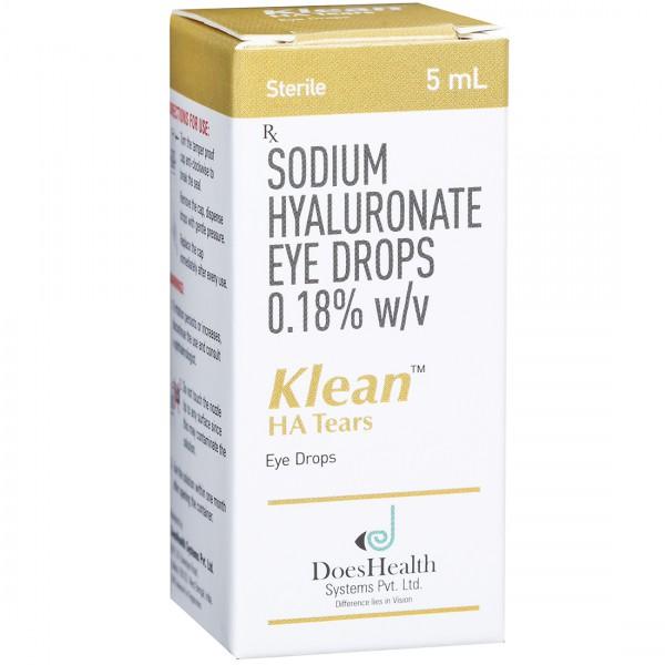 Klean HA Tears Eye Drops 5 ml