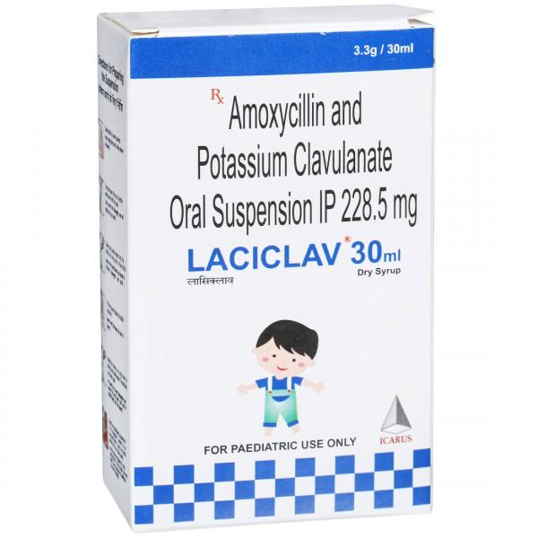 Laciclav 3.3 g/30 ml Dry Syrup