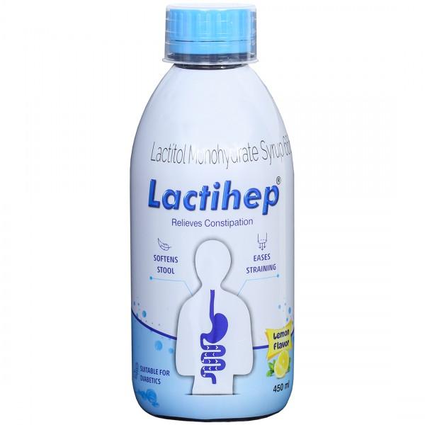 Lactihep Lemon Flavor Syrup 450 ml