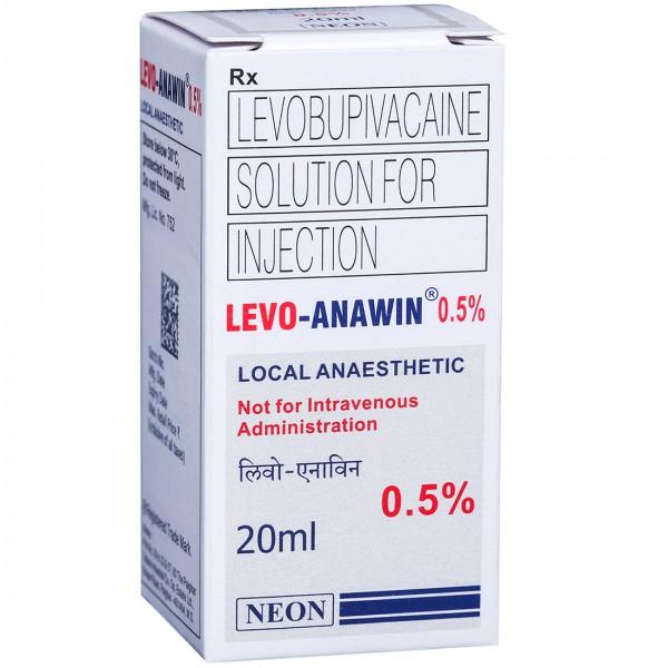 Levo Anawin 0.5% Injection 20 ml