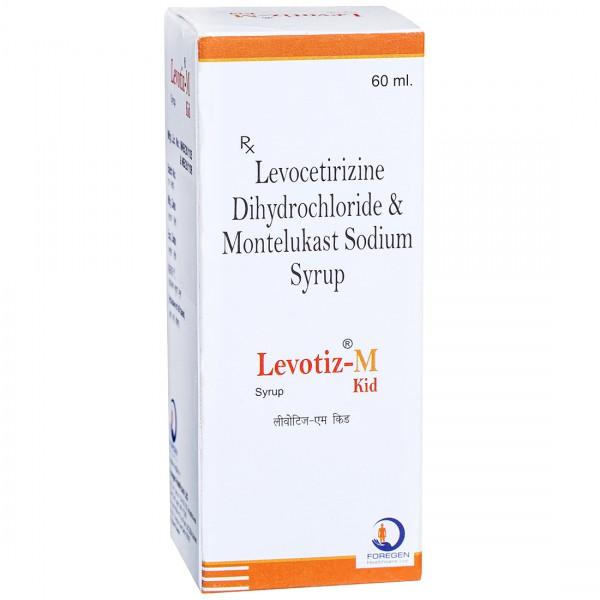 Levotiz M Kid Syrup 60 ml
