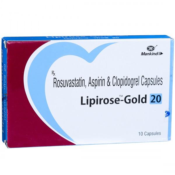 Lipirose Gold 20 mg Capsule (10 Cap)