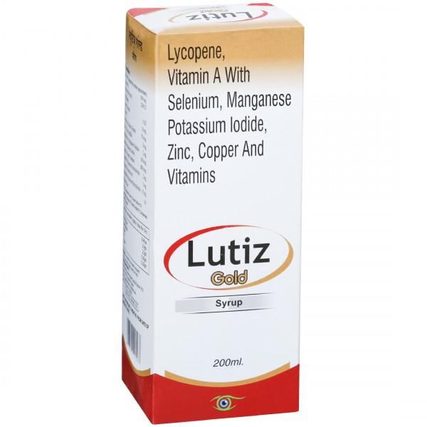Lutiz Gold Syrup 200 ml