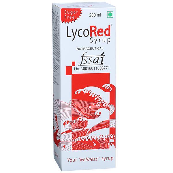 Lycored Sugar Free Syrup 200 ml
