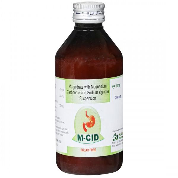 M Cid Sugar Free Suspension 200 ml