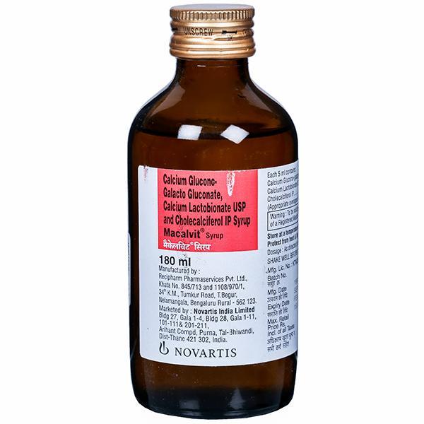 Macalvit 180 ml Syp
