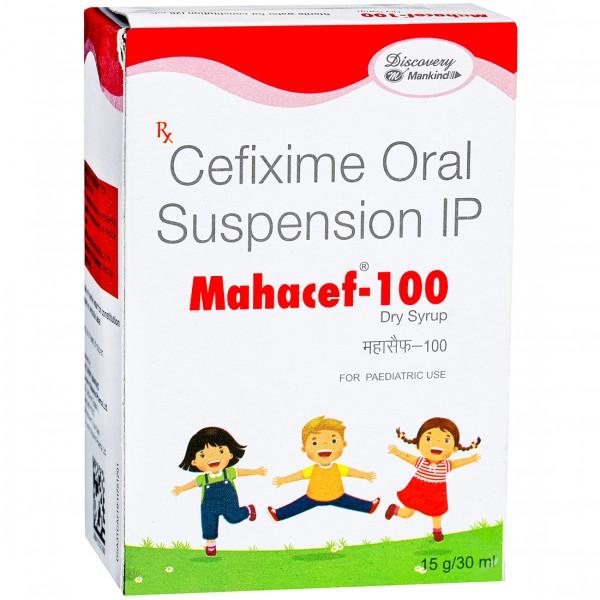 Mahacef 100 Dry Syrup 15 g/30 ml
