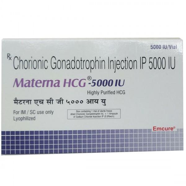 Materna HCG 5000 IU Injection
