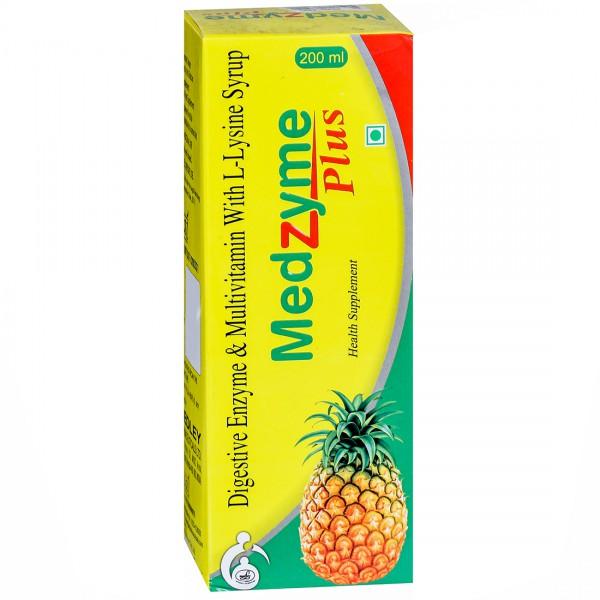 Medzyme Plus Syrup 200 ml