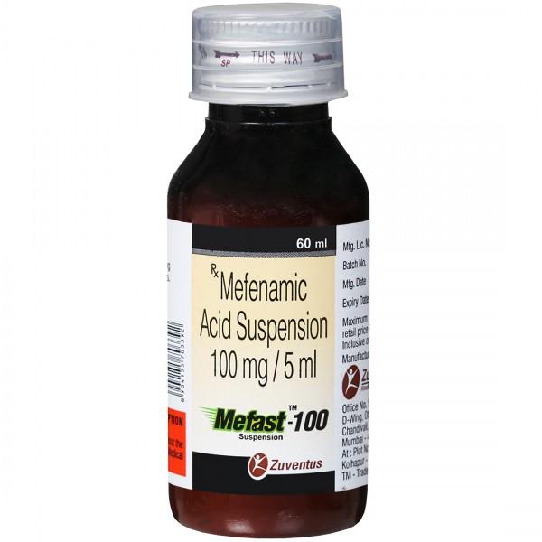 Mefast 100 mg/5 ml Suspension 60 ml