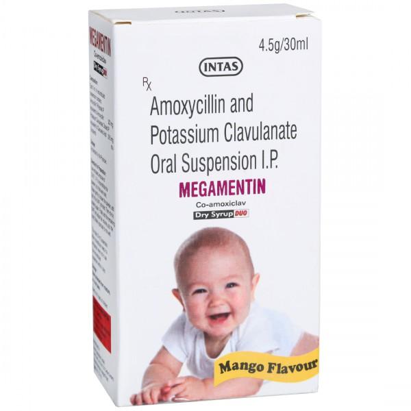 Megamentin Duo Dry Syrup 4.5 g/30 ml