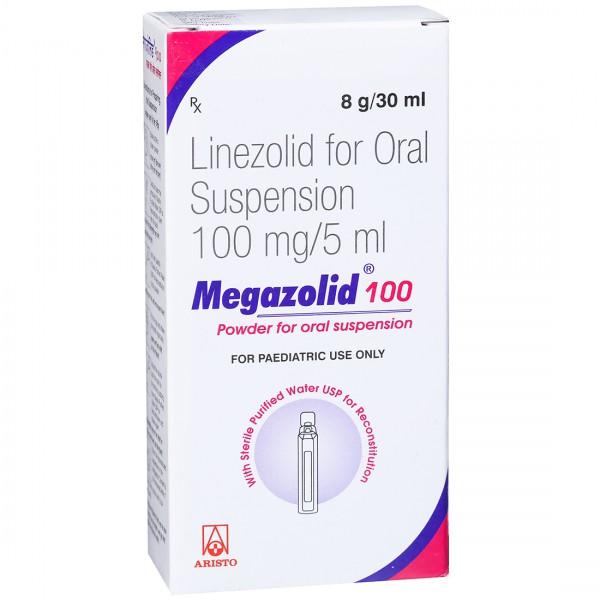 Megazolid 100 mg/5 ml Oral Suspension 30 ml