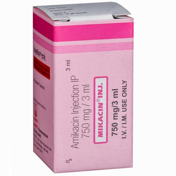Mikacin 750 mg Injection 3 ml