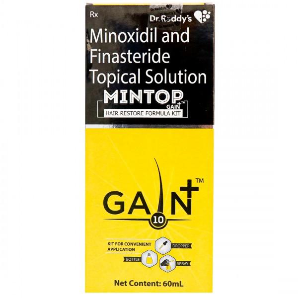 Mintop Gain + 10% Topical Solution 60 ml