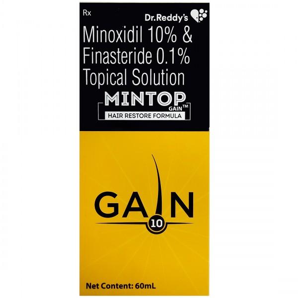 Mintop Gain 10% Topical Solution 60 ml
