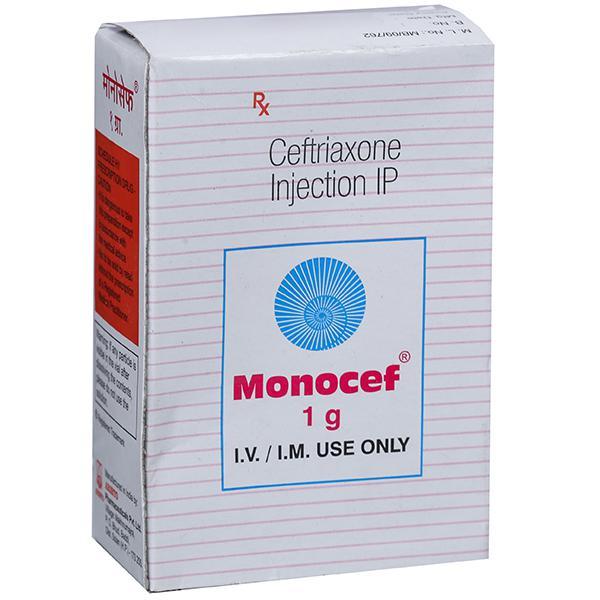 Monocef 1 gm Injection