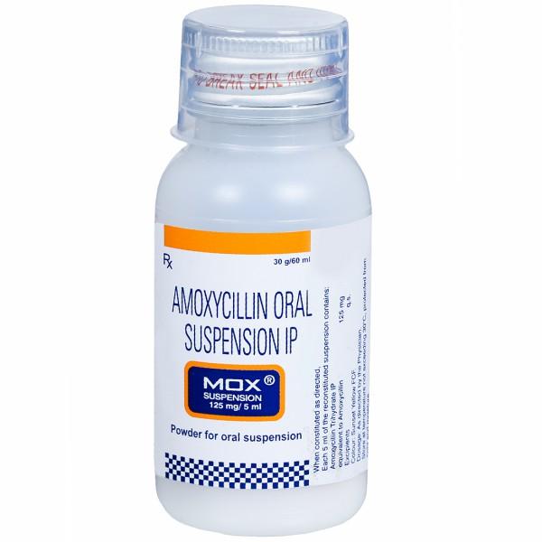 Mox 125 mg Suspension 60 ml