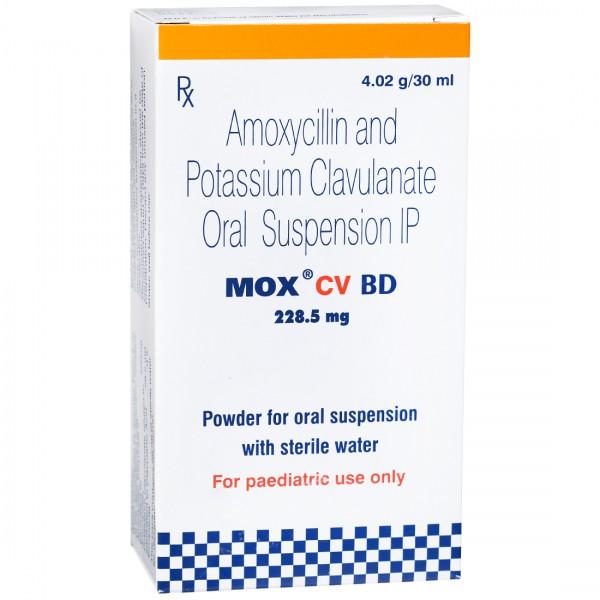 Mox CV BD 228.5 mg Suspension 30 ml