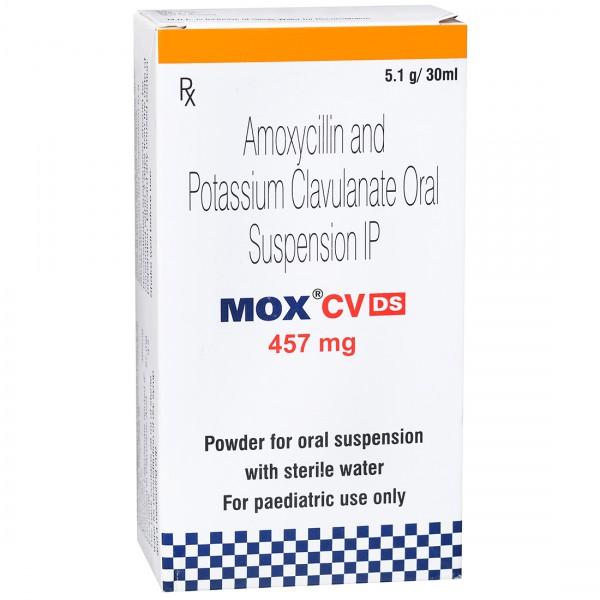 Mox CV DS 457 mg Suspension 30 ml