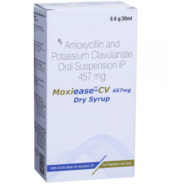 Moxiease CV 457 mg Dry Syrup 6.6 g/30 ml