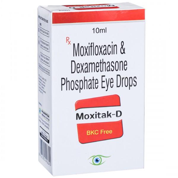 Moxitak D Eye Drops 10 ml