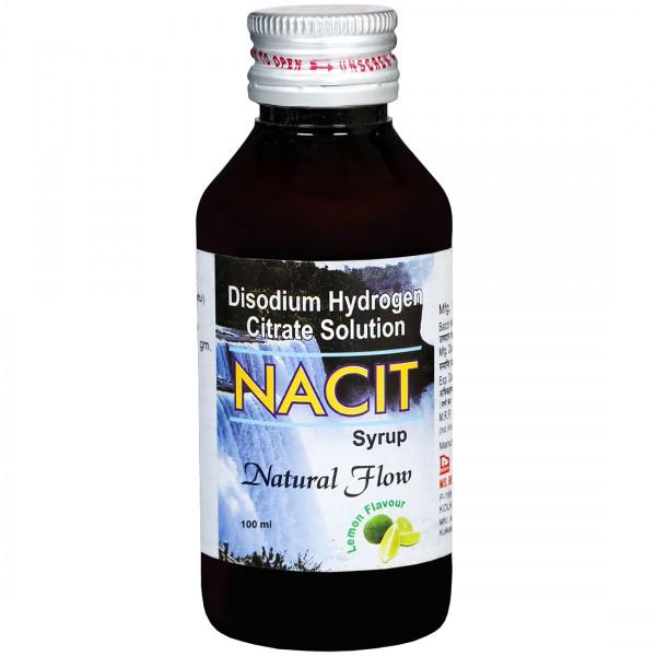Nacit Lemon Flavour Syrup 100 ml