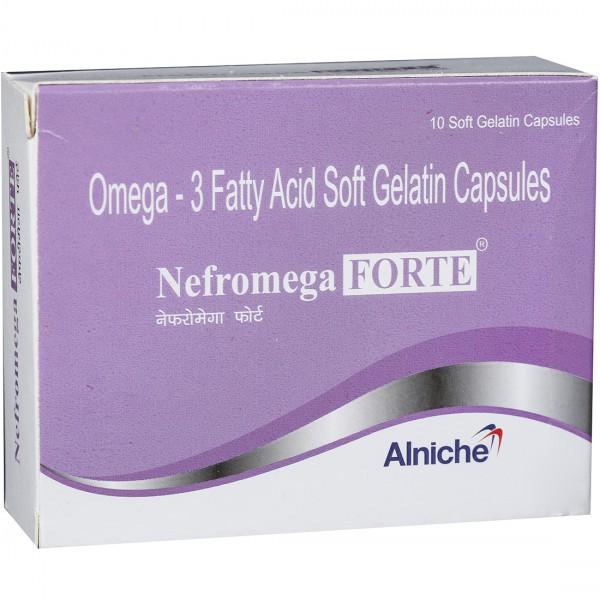 Nefromega Forte Soft Gelatin Capsule (10 Cap)