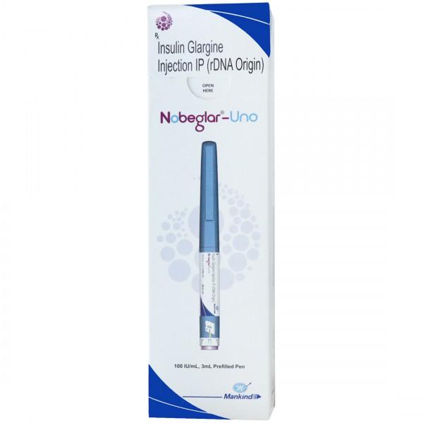 Nobeglar Uno 100 IU/ml Injection 3 ml (Pre-Filled Pen)