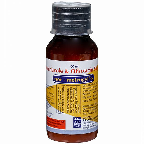 Nor Metrogyl O Suspension 60 ml