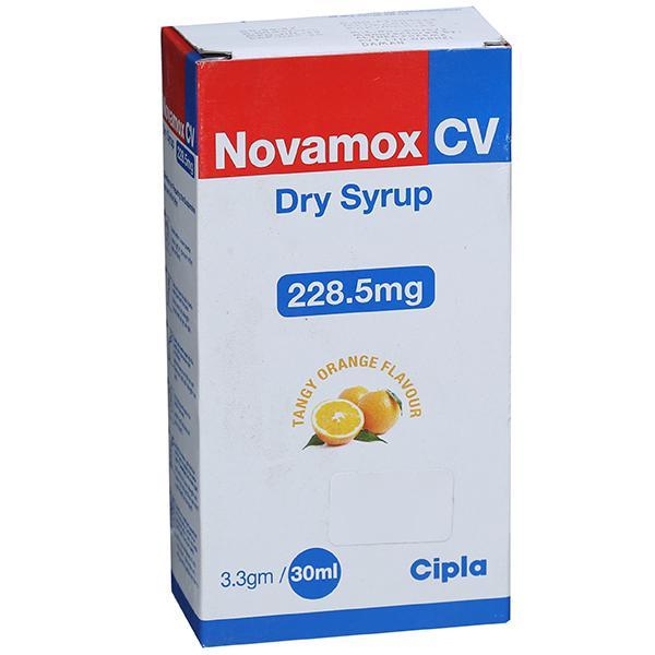 Novamox CV 228.5 mg Dry Syrup 30 ml
