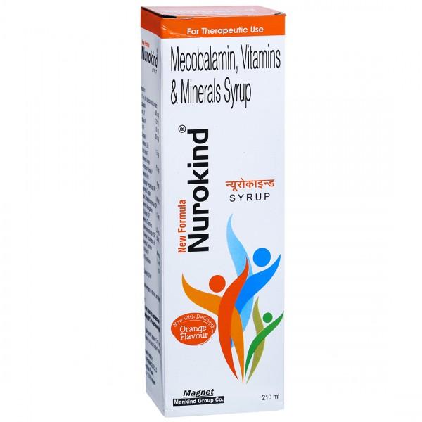 Nurokind Orange Flavour Syrup 210 ml