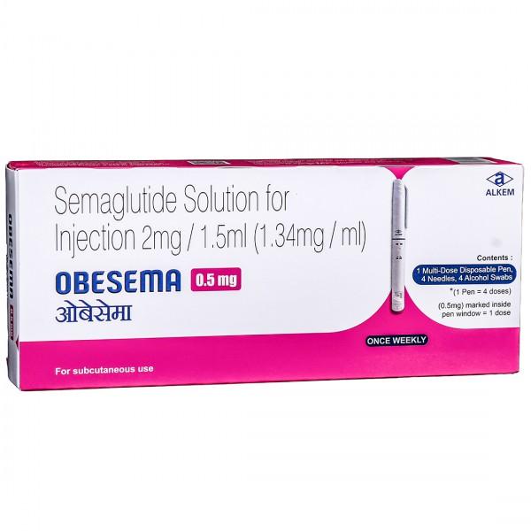 Obesema 0.5 mg Injection 1.5 ml (Prefilled Pen)