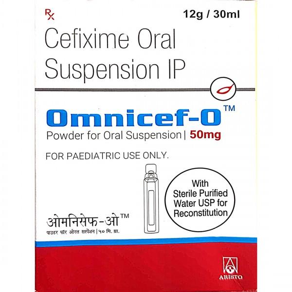 Omnicef O 50 mg Powder for Oral Suspension 12 g/ 30 ml