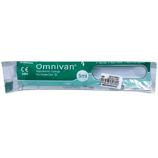 Omnivan (B Braun) Hypodermic Syringe 5 ml