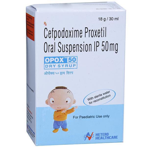 Opox 50 Dry Syrup 30 ml