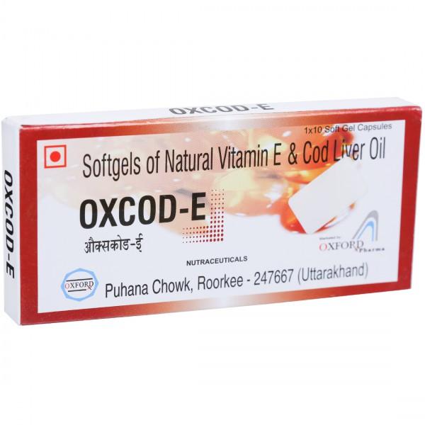 Oxcod E 10 Softgel Capsules
