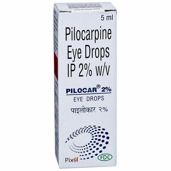 Pilocar 2% Eye Drops 5 ml