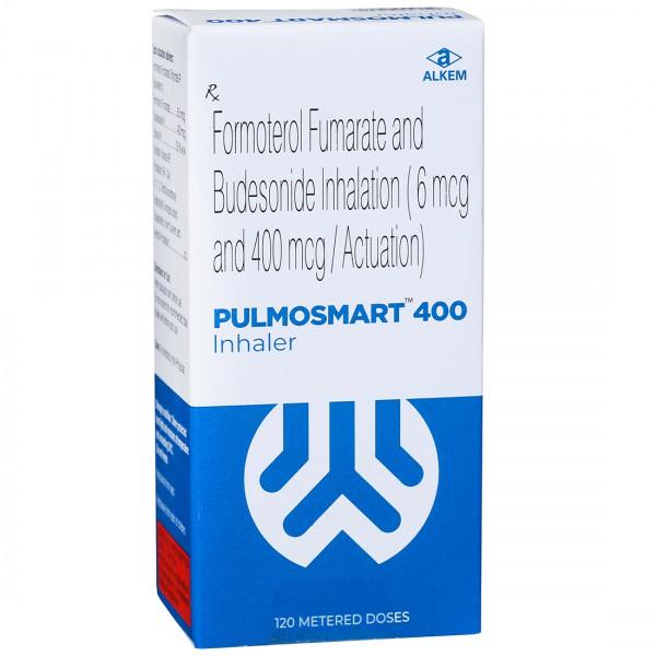 Pulmosmart 400 mcg Inhaler 7.2 g (120 Metered Doses)