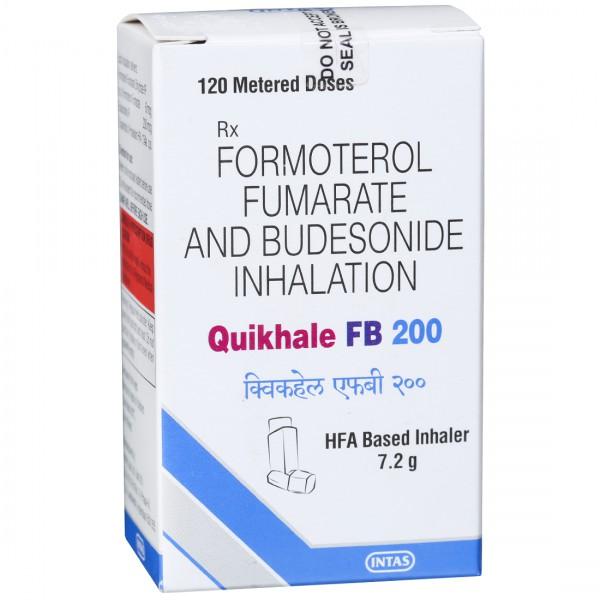 Quikhale FB 200 mcg Inhaler 7.2 g (120 Metered Doses)